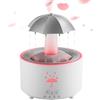 Generic Idratante per l'aria - 13,4 x 13,4 x 18,2 cm carino umidificatore da scrivania, diffusore portatile a ultrasuoni, umidificatore a nebbia fredda telecomandato a 7 colori | Home Office Camera da letto