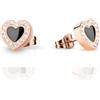 BERING Orecchini da donna in acciaio inox oro rosa, 712-360-05