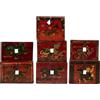 Fine Asianliving Antica scatola cinese dipinta a mano