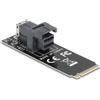 DELOCK Adapter M.2 Key M zu SFF-8643 NVMe 2260
