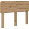 vidaXL Testiera Artisan in legno di quercia