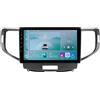 Happiq Autoradio con Bluetooth e CarPlay per Honda Accord 8 (2008-2012) - Compatibile con Apple e Android - Impianto stereo - Sistema di navigazione - 1 GB di RAM, 32 GB di memoria - Display da 9 pollici