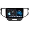 Happiq Autoradio con Bluetooth e CarPlay per Honda Accord 8 (2008-2012) - Compatibile con Apple e Android - Impianto stereo con sistema di navigazione - 2 GB di RAM, 32 GB di memoria interna, display da 9 pollici