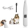 OEM Tagliacapelli elettrico ricaricabile via USB, bianco, silenzioso (40 dB), per cani e gatti