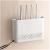 OEM Router Wi-Fi e caricatore per set-top box - Montaggio a parete - Supporto TV da parete - Bianco - Decorazione per il soggiorno