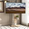 OEM Supporto TV - 60x40 cm - Portatile da 32 a 75 pollici - Retrattile con rotelle - Metallo e legno - Colore naturale