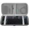 OEM Custodia da gioco compatta per tastiere da gioco all'80% con 87 tasti - Custodia portatile per tastiera da gioco wireless - Compatibile con G Pro G915 TKL