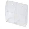 OEM Supporto per telecomandi | Organizer da parete (2 bracci) in acrilico per climatizzatore, cellulare e decoder TV.
