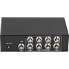 OEM Splitter coassiale a 8 porte per telecamere di sicurezza CCTV 1080P con estrattore audio e spina UE
