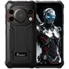 Fossibot Smartphone FOSSIBOT F110 Pro - Android 5G, 128 GB memoria interna, 8GB RAM, 6.745 pollici, processore MediaTek 6300, batteria 10000 mAh - Arancione