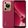 Fossibot Smartphone FOSSIBOT F112 PRO - Telefono Android, 256 GB, 12 GB di RAM, 6,88 pollici, MediaTek Dimensity 6300, 7150 mAh - Rosso