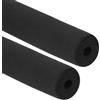 PATIKIL 1/4(6mm) ID x 6Ft Tubo Isolante Schiuma 2 Pacco Condotto Custodia Involucro Rotolo Barra Imbottitura Tubi per Maniglia HVAC Esterna Aria Condizionatore Unità