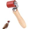 Qurxuanwe Rullo Pressore Manuale in Silicone 40mm, Rulli Pressione Mano Resistente Alta Temperatura, Rullo di Saldatura Bordi Seam, Strumento Levigatura Tetto per Teloni in PVC, Pellicole e Materiali Sintetici