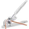Bonvoisin Piegatubi Manuale 6-12 mm Compatibile con 2/3 180 ° per tubi in rame/alluminio per la riparazione di tubazioni di condizionatore d'aria 1/4'' 5/16'' 3/8''