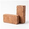 Lemag srl Lemag Mattone a Zoccolo Comune 5,5x12x24 cm - Confezione Campione 2 Pezzi | Mattone Pieno per Muratura ed Edilizia | Faccia a Vista Decorativo | Prova Qualità | Made in Italy