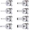 BE-TOOL Confezione da 8 punte per pistola termica, (3/4/5/6/7/8/10/12 mm) per pistola termica, stazione di saldatura ad aria calda, strumenti di riparazione per modelli 850, 852 e altri