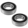 LT Easiyl 2x 6206-2RS Cuscinetti A Doppia Guarnizione In Gomma 30X62X16mm Cuscinetti Sigillati Per Ruote A Rulli Motore Rotante Delle Attrezzature