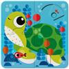Chicco Puzzle Interattivo per Bambini da 1 Anno, Set 4 Puzzle da 4 Pezzi Metodo Montessori, Coordinazione Occhio-Mano e Motricità Fine con Punti Interattivi e Scoperte a Sorpresa, 16 pz