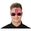 FIESTAS GUIRCA | Occhiali Fuckman Rosa - Accessorio divertente per addio al celibato e feste per adulti - Ideale per feste e celebrazioni - Occhiali da scherzo da uomo - Rosa