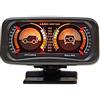 Sumex 2808014 Carplus - Inclinometro Retroilluminato, 4X4, Nero