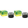 Mann Filter MANN-FILTER W 75/3 Filtro dell'olio - per Autovetture + veicoli commeriali (Confezione da 2)
