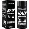 VOLLUCK Fibre Cheratina per Capelli, Naturale Fibre Capelli Uomo Donna (Grigio)
