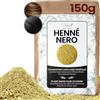 VIRHEA Henné nero 150 g - Colorazione vegetale naturale per capelli - Polvere tintura indaco - senza prodotti chimici sostenibili