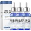Sgjwyc Ghk-Cu Siero di peptide di rame per il viso con Ghk-Cu & acido ialuronico, anti-invecchiamento peptide e collagene siero per il viso, idratazione profonda, anti-invecchiamento, riduce le linee sottili