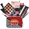 FantasyDay Set di Trucchi, FantasyDay Kit di Bellezza Cosmetici Kit per Occhi, Viso e Labbra - Natale Regalo Xmas Makeup Gift Set con Correttore, Rossetti, Lucidalabbra, Palette Ombretti, Mascara, Trousse, Fard