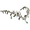 RUNRAYAY Corona da elfo del bosco, copricapo da fata elfa della foresta, cerchietto con fiori e foglie per donna, medievale, rinascimentale, cosplay di Halloween - C
