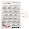 COZBIRD Ventagli Pronti Extension Ciglia 5D Volume Russo 320 Pcs Base Appuntita Premade Fans 0.07mm D curl (8-15mm Mix)