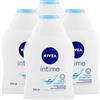 Nivea Detergente Intimo Fresh Comfort con Aloe Vera ed Acido Lattico Formula Delicata Rinfrescante con Ingredienti Naturali Profumo di Tè Bianco Senza Sapone Alcalino e Coloranti - 4 Flaconi da 250ml