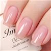Imtiti Jelly, smalto per unghie UV, rosa corallo, trasparente, per nail art, manicure, salone per la casa (10 ml)