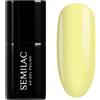Semilac Smalto UV 970 Limoncello 7ml - Giallo limone chiaro fresco look estivo - collezione One Touch Pastels
