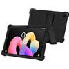 zZjoOoj Custodia Cover per TCL Tab 10L Gen 4 10.1 Pollici, Ultra Leggero Protettiva Cover in Silicone con Supporto per Bambini per TCL Tab 10L Gen 4 - Nero