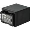 vhbw batteria compatibile con Canon Legria HF R66, HF R67, HF R706, HF R68 videocamera camcorder (4450mAh, 3,6V, Li-Ion) con infochip