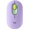 Logitech POP Mouse Wireless con Emoji personalizzabili, Tecnologia SilentTouch, Precisione e Velocità, Design Compatto, Bluetooth, Multidispositivo, Compatibile OS - Daydream