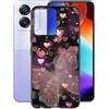 AQGG Cover per Blackview Color 8 (6.75), Custodia TPU in Silicone Flessibile Morbida e Sottile, Black Antiurto Morbido Bumper Protettiva Case per Blackview Color 8 - XT46