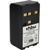 vhbw Batteria 4200mAh (6V) compatibile con LEICA 400, 700, 800, DNA instruments, DNA03/10, GPS500 etc. sostituisce 667147, 667318, GEB111, GEB121.