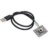 Spacnana Scheda Fotocamera Mini USB, Modulo Fotocamera con Messa a Fuoco Automatica da 2 MP, Scheda Immagine Uscita USB 30FPS Scheda Webcam USB, Controlli