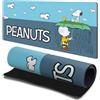 Head Case Designs Licenza Ufficiale Peanuts Charlie, Snoopy, Woodstock Grafici 23.62 x 11.81 x 0.12 Inches (600 x 300 mm) - L Tappetino per Mouse E Scrivania da Ufficio per Giochi Tastiera PC