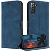 ZONNAVI Cover per Samsung Galaxy S22, [Blocco RFID] Custodia a Libro in Pelle con Porta Carte, Flip Case Portafoglio Antiurto Cover per Samsung S22 (Azzurro)