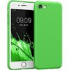 kwmobile Custodia Compatibile con Apple iPhone SE (2020/2022) / 8/7 Cover - Back Case per Smartphone in Silicone TPU - Protezione Gommata - verde lime
