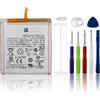 SwarKing Batteria di ricambio compatibile con Samsung Galaxy S23 (S911B) EB-BS912ABY con toolkit