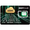 EIOTMART EIOTCLUB Adattatore eSIM per Android - Trasforma Slot SIM in eSIM, 1,1 GB di Dati (1GB UE + 100MB Global), Memorizza 9 Profili, Soluzione di Viaggio Internazionale Riutilizzabile