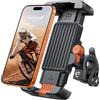 Lamicall Supporto Telefono Bicicletta - [1S Blocco] Stabile & Sicuro, 360° Rotazione, Porta Cellulare Moto con Protezione in Silicone per iPhone 17/16/15 Pro Max, Galaxy S25 S24 Ultra, 6-7 smartphone