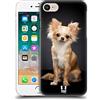 Head Case Designs Chihuahua Seduto Razze Famose di Cani Custodia Cover Dura per Parte Posteriore Compatibile con Apple iPhone 7/8 / SE 2020 & 2022