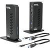 Plugable Technologies UD-3900Z Docking USB 3.2 Gen 1 [3.1 Gen 1] Type-C Nero (Plugable UD-3900Z USB-A/USB-C Dual Monitor Universal DisplayLink Certified Docking Station)