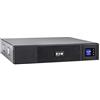 Eaton UPS 5SC 1000 Rack2U - Gruppo di Continuità Interattivo (UPS) - 5SC1000IR - 1000VA (8 prese schuko) - Regolazione della Tensione (AVR), Display e Interfaccia USB (Cavo USB incluso) - Nero