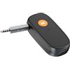 Buhdjfnke Adattatore Audio Wireless Bluetooth 5.3 Ricevitore Bluetooth 2 In 1 Trasmettitore Ricevitore Musicale per Altoparlanti per Auto Cuffie per PC